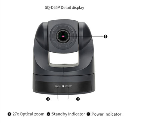 Conferentieruimte Vergaderingsoplossing Vierkant-Dcamera Duurzame High Definition Video Teleconferentiecamera