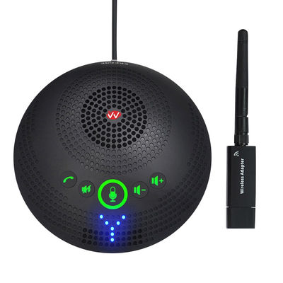 Professionele conferentie-microfoon SQ-M13W 2.4G draadloze omnidirectionele microfoon, 360 graden opname, hoge definitie audio en geluidsreductie
