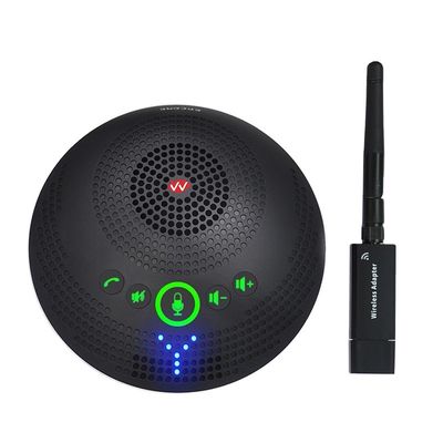 Professionele conferentie-microfoon SQ-M13B 2.4G draadloze omnidirectionele microfoon, 360 graden opname, hoge definitie audio en geluidsreductie