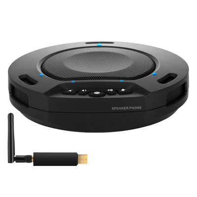 Luidspreker telefoon verbonden omnidirectionele videoconferentie microfoon twee microfoons radio