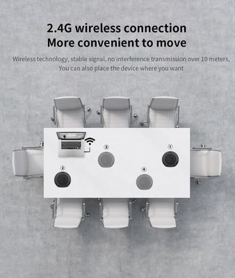 Omnidirectionele microfoon SQ-M4W Videoconferentie Conferentie Microfoon handsfree